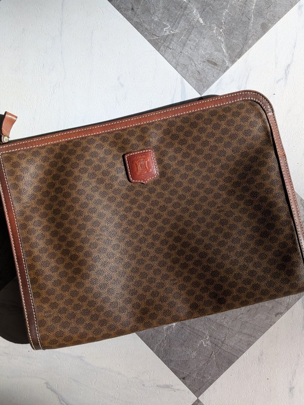 Celine Macadam Portfolio Large Vintage RARE